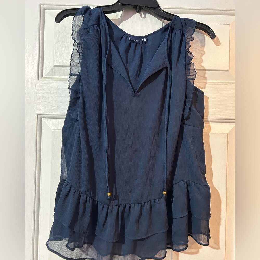 Kaari Blue cute blouse large